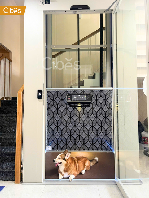 Phường Tân Định, TP HCM - Thang máy V80i Galaxy lắp đặt giữa thang bộ4